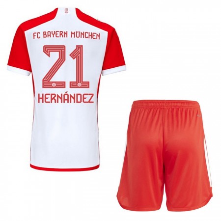 Goedkope FC Bayern München Lucas Hernandez 21 Kids Thuistenue 2023-24